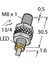 4602901 BI2-M08-AP6X Endüktif Sensör Artırılmış Anahtarlama Mesafesi İle 1