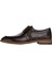 P20213 Kahve Baskılı Açma Deri Erkek Deri Ayakkabı 7