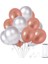 Metalik Rose Gold ve Gümüş Balon 1
