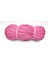 1 Çile 6 mm Pembe Polyester Hamak Salıncak Makrome Ip (Takribi 750 Gr) 1