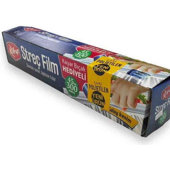 Roll-Up Roll Up Streç Film 45 cm x 300 mt