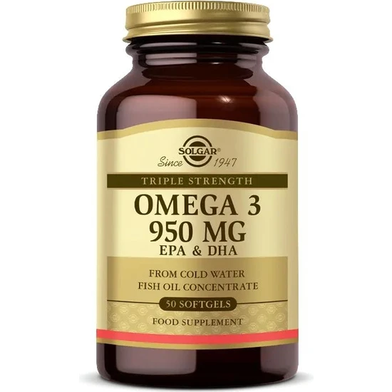 Solgar Omega-3 950 Mg 50 Kapsül