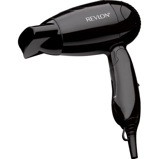 Revlon Katlanabilir Seyahat Tipi Saç Kurutma Makinesi 1200 W Siyah Renk 2 Kademe Hız Ayarı RVDR5305E2
