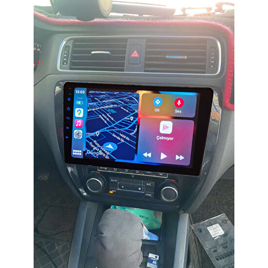 Conio Volkswagen Jetta(2011-2017 yıl)2GB Ram 32GB Rom Hafıza Multimedya Android sürüm 13 Kablosuz Carplay Navigasyon 10 inç Ekran