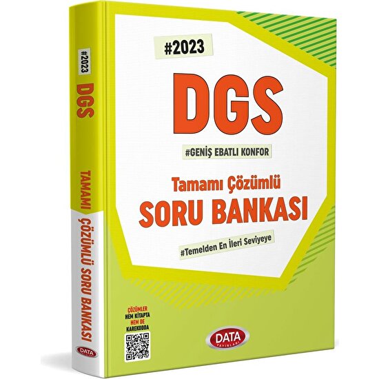 Data Yayınları Data 2023 DGS Tamamı Çözümlü Soru Bankası