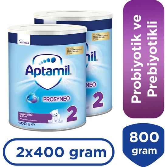 Aptamil Prosyneo 2 Devam Sütü 400 G 6-12 Ay X2 Adet