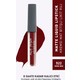 Seçili Renk Tonu 522 Wine Red Mat Bitişli Likit Ruj - 8 Saate Kadar Kalıcı Etki - Matte Liquid Lipstick