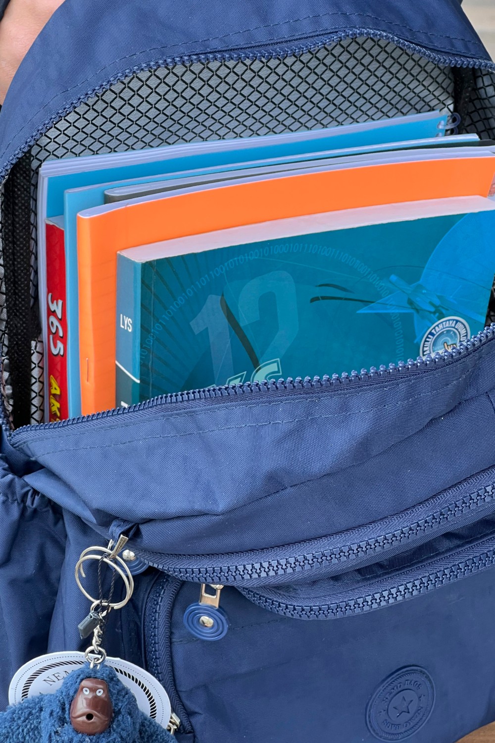 Nemo Bags Açık Vizon Sırt Çantası Okul Çantası Laptop ve Seyahat Çantası Su Geçirmez Spor Çanta görsel 4