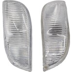 Alpha Auto Part Clio, Symbol, Dacia Sandero, Logan Için Ayna Sinyali Beyaz Sağ-Sol Set