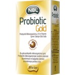 NBL Probiotic Gold 20 Saşe Portakal Aromalı Probiyotik Takviye Edici Gıda - Lif ve Vitamin C, E, A, B1, B2, B6 İçerir
