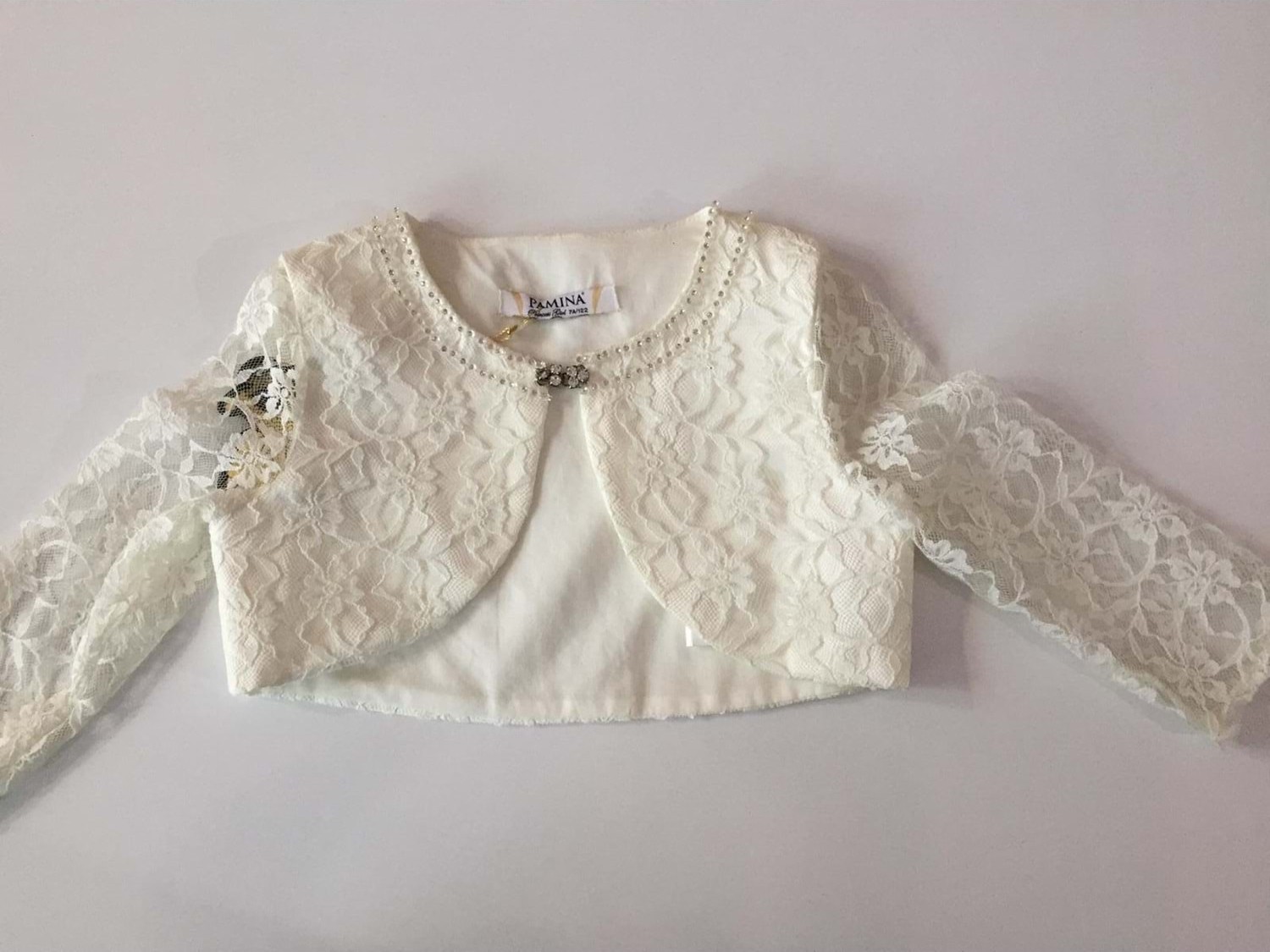 Pamina Bolero - Beggi - Krem - 5 Yaş - 14206-22270