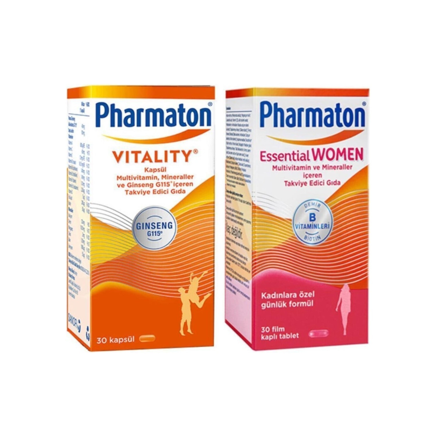 Pharmaton Essential Women 30 Tablet + Pharmaton 30 Tablet Fiyatı