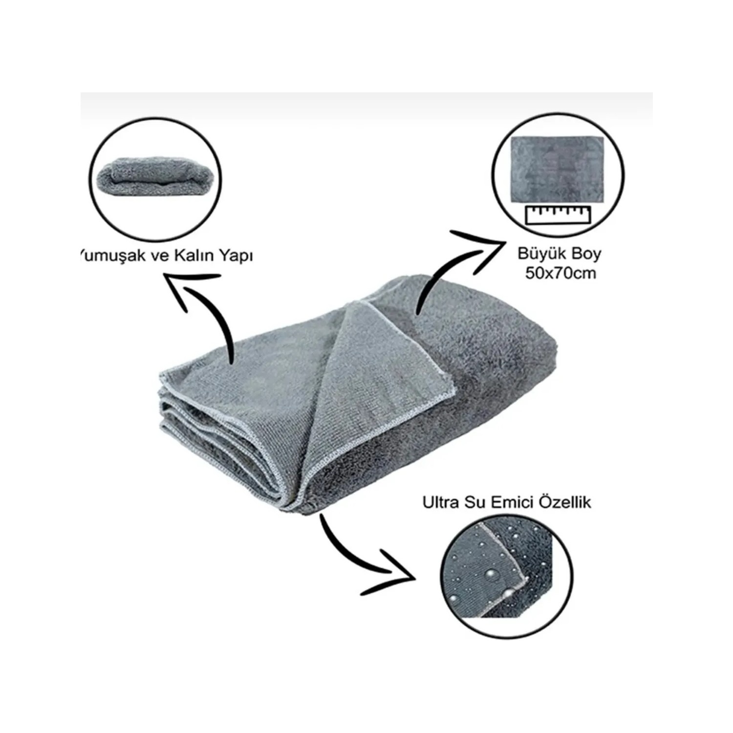 Bella Car Care Ultra Kalın Oto Parlatma ve Cilalama Bezi Fiyatı