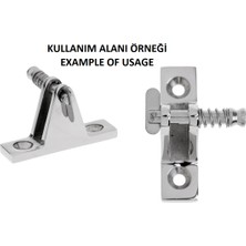 Sagetek SGT240523GPØ6X30 Tekne Bimi Üst Menteşe Için Çabuk Bağlantı Pimi (Quick Release Pin)