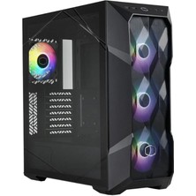 Cooler Master Masterbox TD500 V2 Psu Yok Usb3.2 4X120MM Argb Fan Pencereli Atx Siyah Kasa