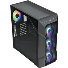 Cooler Master Masterbox TD500 V2 Psu Yok Usb3.2 4X120MM Argb Fan Pencereli Atx Siyah Kasa