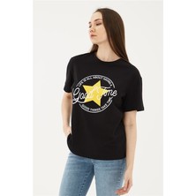 Fashion Friends Kadın Baskılı Tişört