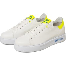 Off Play Beyaz - Sarı Erkek Sneaker X-M Fırenze 1 Cv 02