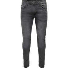 Only & Sons Denim Pantolon, 36-32, Gri