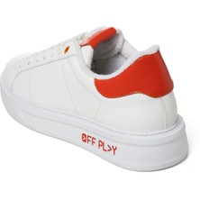 Off Play Beyaz - Turuncu Erkek Sneaker X-M Fırenze 2 Lh 02 79