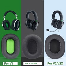 YKD Store Razer Blackshark Için 1 Çift Kulak Yastıkları, Renk: Siyah G (Yurt Dışından)