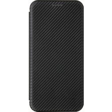 YKD Store Xiaomi Poco M3 Karbon Fiber Manyetik Pu Kasa Için Siyah (Yurt Dışından)