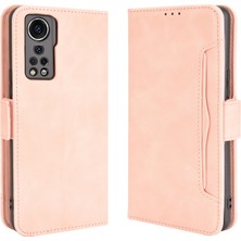 YKD Store Zte Axon 30 5g Pembe Için Cilt Fe Buzağı Kılıfı (Yurt Dışından)