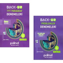 Polimat Yayınları - Polimat Yayınları TYT Paragraf - Problemler Back Up 20 + 20 Deneme Polimat Yayınları
