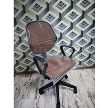 Saray Ofis Mobilya Fileli Ofis Sekreter Sandalyesi Çalışma Koltuğu