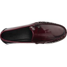 Costo Shoes NV02 Bordo Açma Deri Microlight Hafif Taban Rahat Geniş Kalıp Premium Serisi Erkek Ayakkabısı