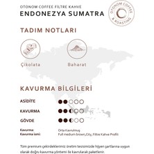 Otonom Coffee Endonezya Sumatra Filtre Kahve - Çekirdek Kahve - 250 gr