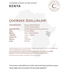 Otonom Coffee Kenya Filtre Kahve - Öğütülmüş Kahve - 250 GR