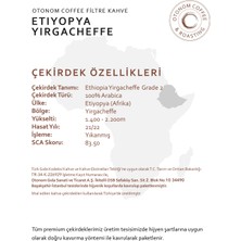 Etiyopya Yirgacheffe Filtre Kahve - Öğütülmüş - 250 gr