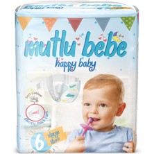 Mutlu Bebe Bebek Bezi 6 Numara - Xlarge 16 Adet