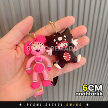Swico Remado Sevimli Çizgi Poppy Playtime Anahtarlıklar 2 Adet (Yurt Dışından)