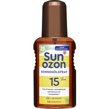 Sunozon Normal Ciltler Için Güneş Yağı Sprey SPF15 150ML