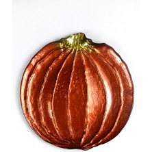 Heritage Exclusive Cam Bal Kabağı Servis Tabağı 31 cm