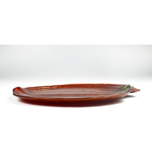 Heritage Exclusive Cam Bal Kabağı Servis Tabağı 31 cm