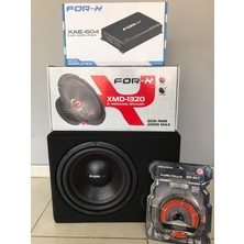 For-x For x Anfi 20CM Midrange Subwofer 30CM Set Komple Forx( Kablo Seti Hediye )