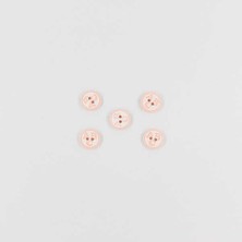 Pukka Abc Baskılı Bebe Düğme(5 Ad.)-Y.ağzı-No:9  '' 5 Adet ''