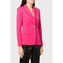 Pinko Tek Düğmeli Regular Fit Blazer Ceket Bayan Ceket 100254 A0IG P87