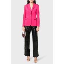 Pinko Tek Düğmeli Regular Fit Blazer Ceket Bayan Ceket 100254 A0IG P87