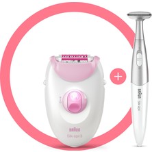 Braun Silk-Épil 3 3321 Epilatör / Epilasyon + Bikini Trimmer