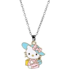 Herşey Nota Hello Kitty Renkli Kolye