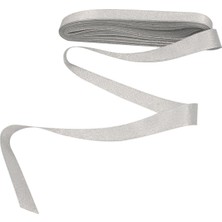 Roco Paper Co. Yılbaşı Gümüş Simli Kurdele 2cm 10M
