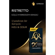 L'OR Ristretto Intensity 11 Nespresso Uyumlu Alüminyum Kapsül Kahve Fırsat Paketi 10 Adet x 5 Paket