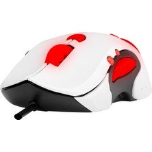 Rampage SMX-R3 Usb Beyaz Makrolu Oyuncu Mouse