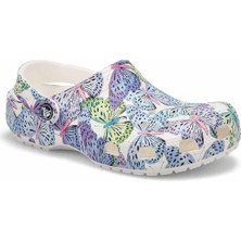 Crocs Sabo Terlik Kız Çocuklar İçin Renkli Desenli Konforlu Kullanım 208297-94S