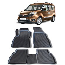 Wöller Fiat Doblo Paspas 2010 Sonrası 3D Havuzlu Wöller Paspas