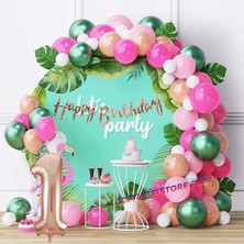 Çıtı Pıtı Store Çıtıpıtıstore 1 Yaş Balon Zinciri Seti Balon Set